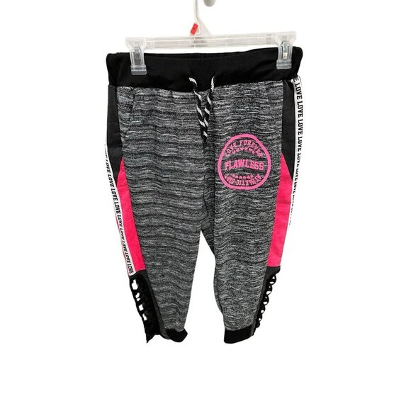 Bobbie Brooks Women's Large Y2K Athletic Drawstring Capris Active Y2K Style - Picture 2 of 5